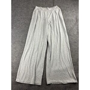 Sweaty Betty Womens S Flowy Wide Leg Lounge Sweatpants Gray Lightweight Boho